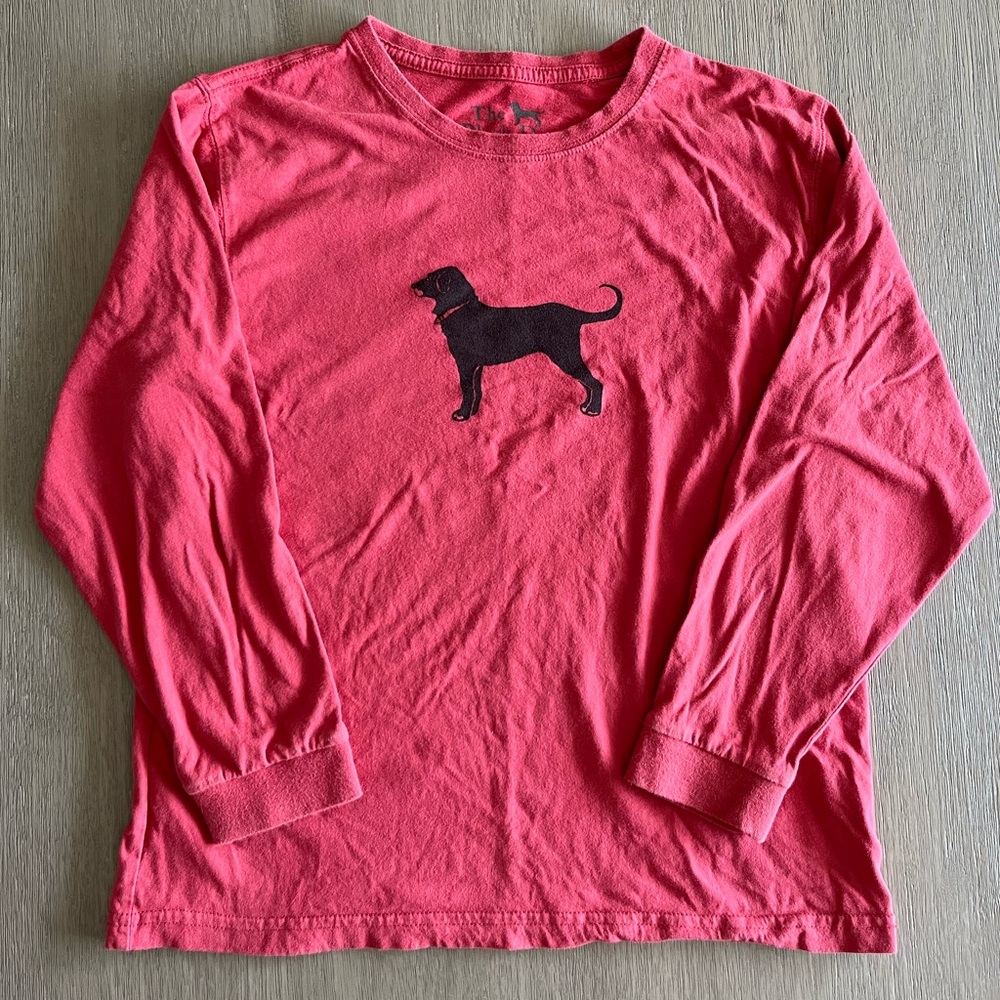The Black Dog kids long sleeve tee